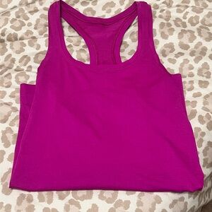 lululemon athletica Fuchsia Racerback Tank Top